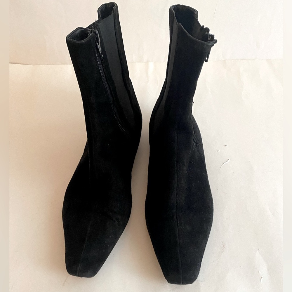 Manolo Blahnik Boots Suede Chelsea - Picture 3 of 5